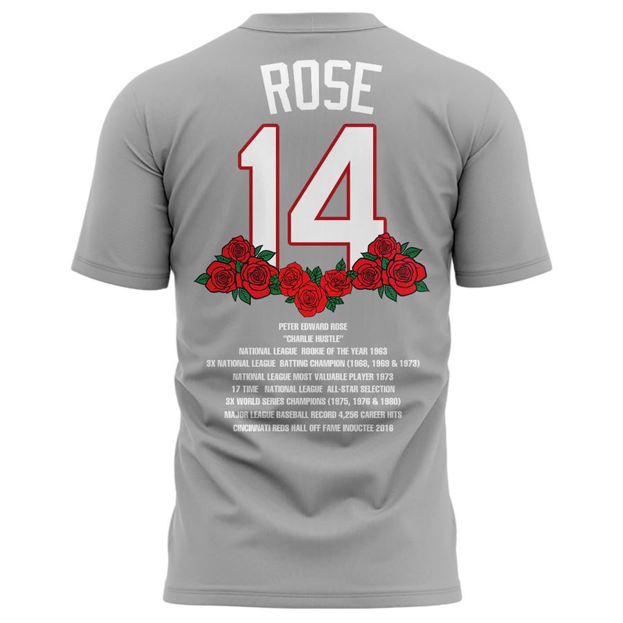 Cincinnati Reds 2025 Pete Rose shirt