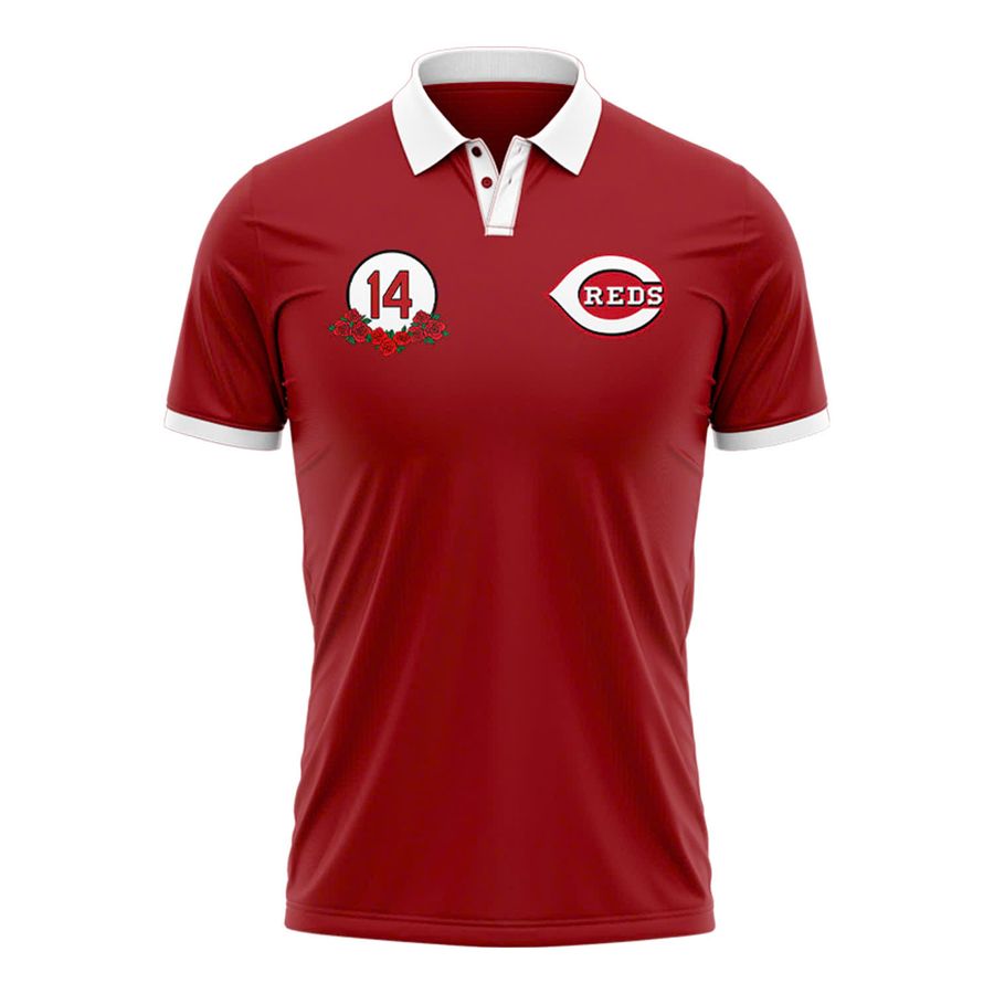 Cincinnati Reds 2025 Pete Rose Day Polo