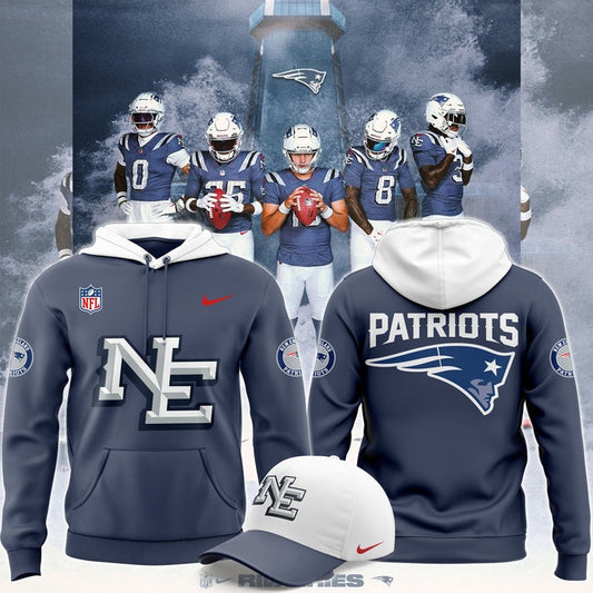 New England Patriots 2025 Rivalries Nor’Easter Hoodie