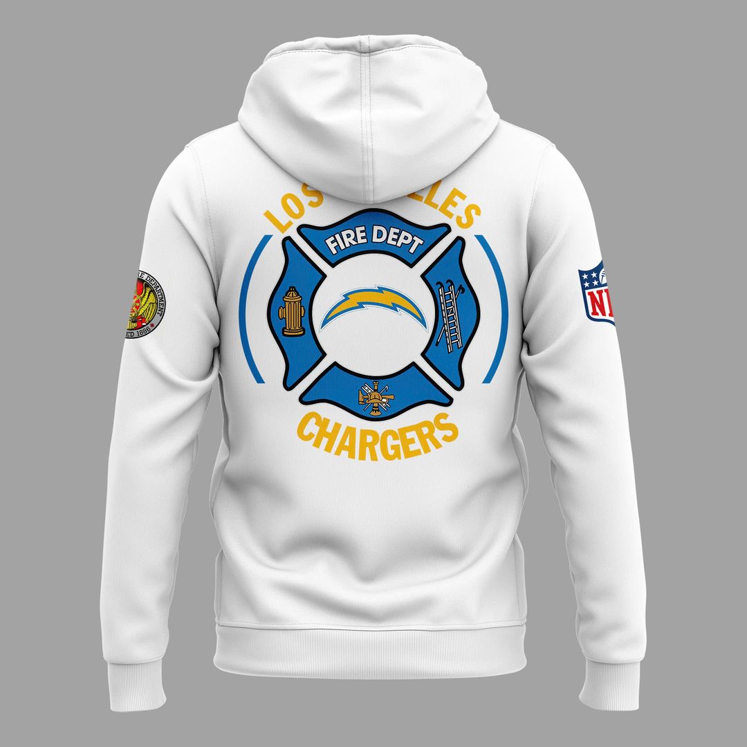 Unisex Los Angeles Chargers LAFD Hoodie