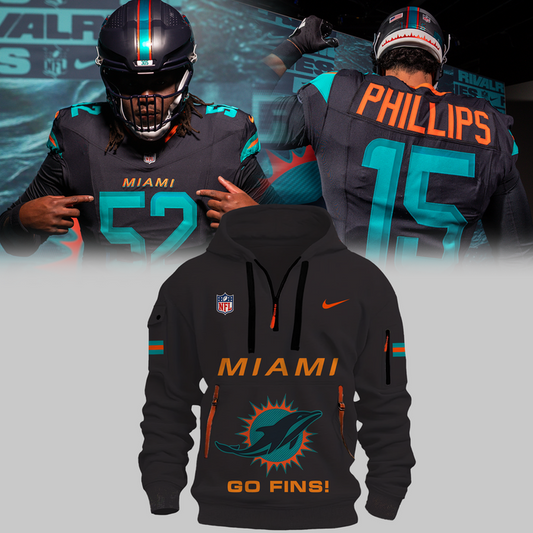 Miami Dolphins Limited Edition NFL Nike Rivalries new Hoodie 2025