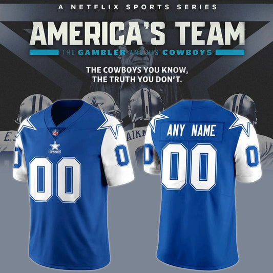Navy Dallas Cowboys Legacy Replica Jersey