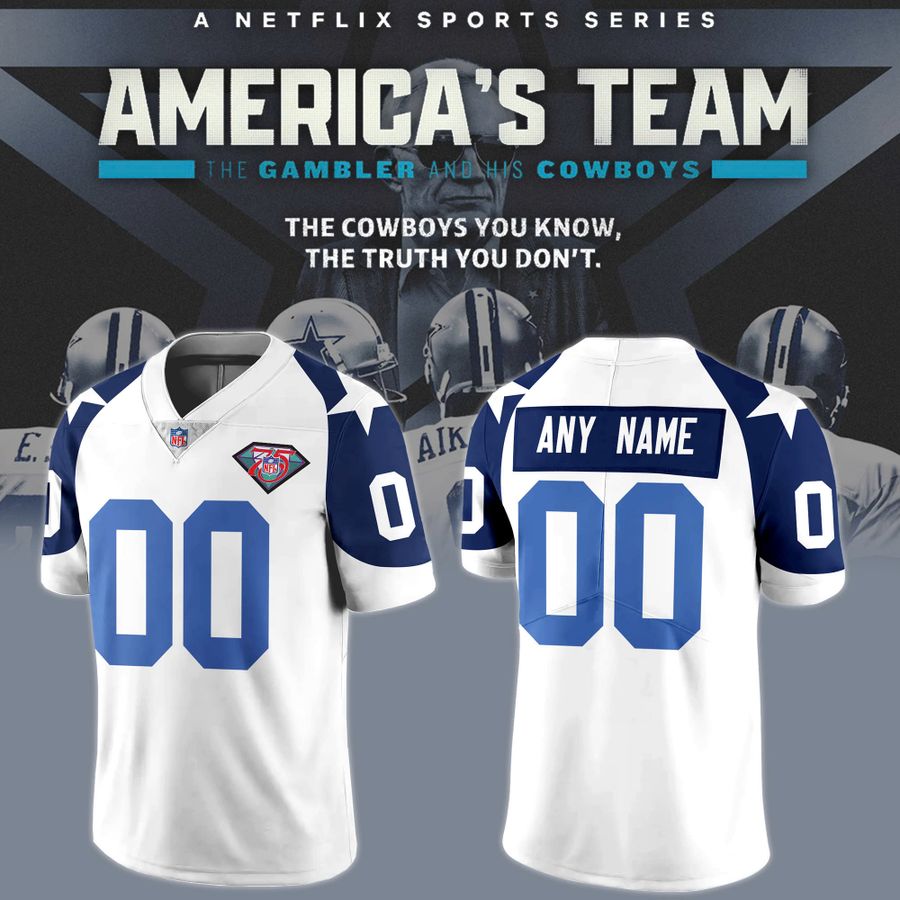 Dallas Cowboys 1996 Throwback Retired Player Jersey