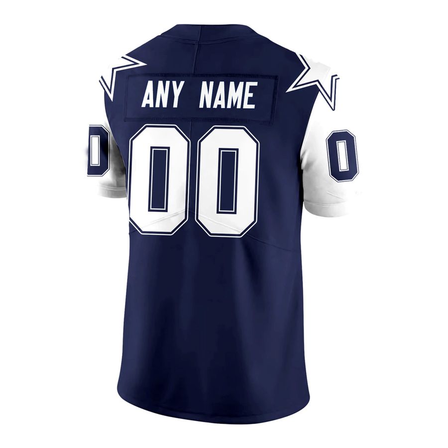 Navy Dallas Cowboys 1995 Throwback Retired Player Jersey