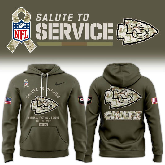 Kansas City Chiefs x Veterans Day Celebration 2025 Hoodie