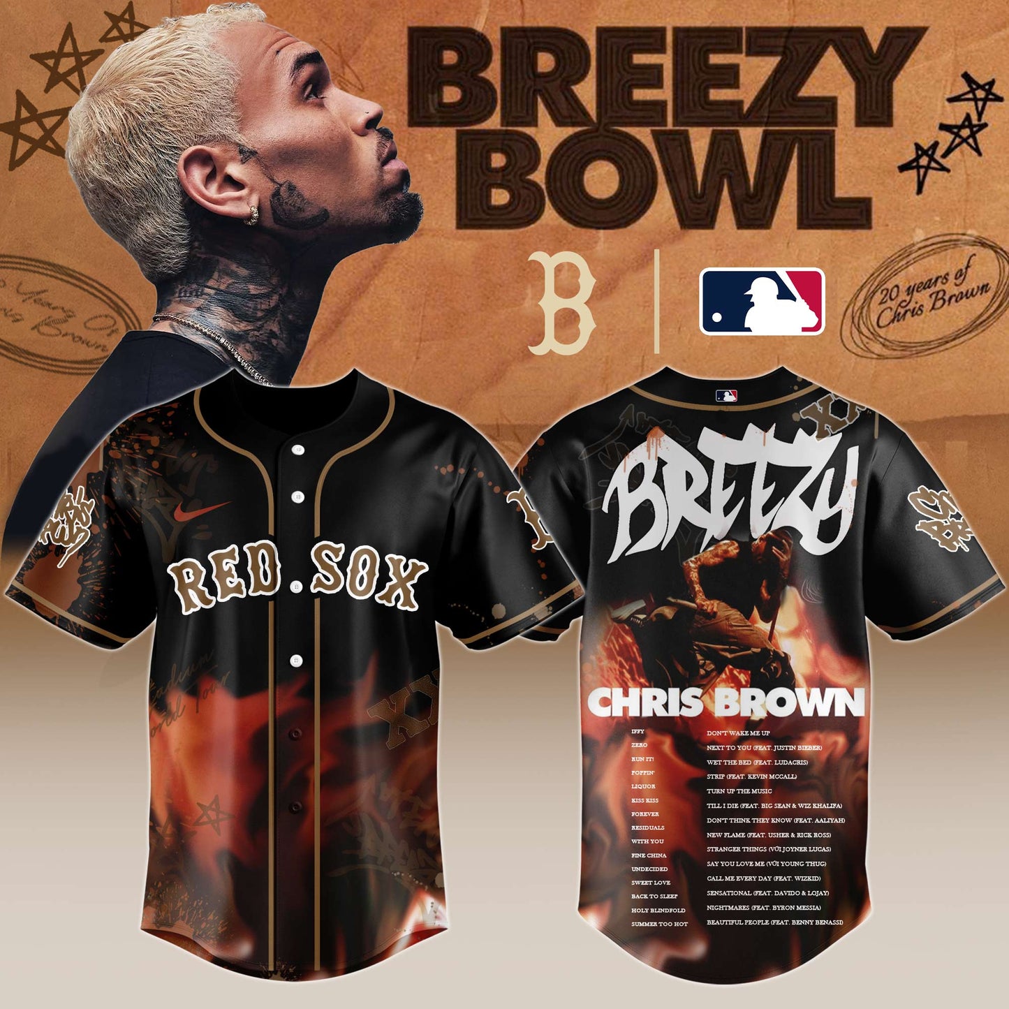 Boston Red Sox x Breezy 11:11 Special Edition Jersey