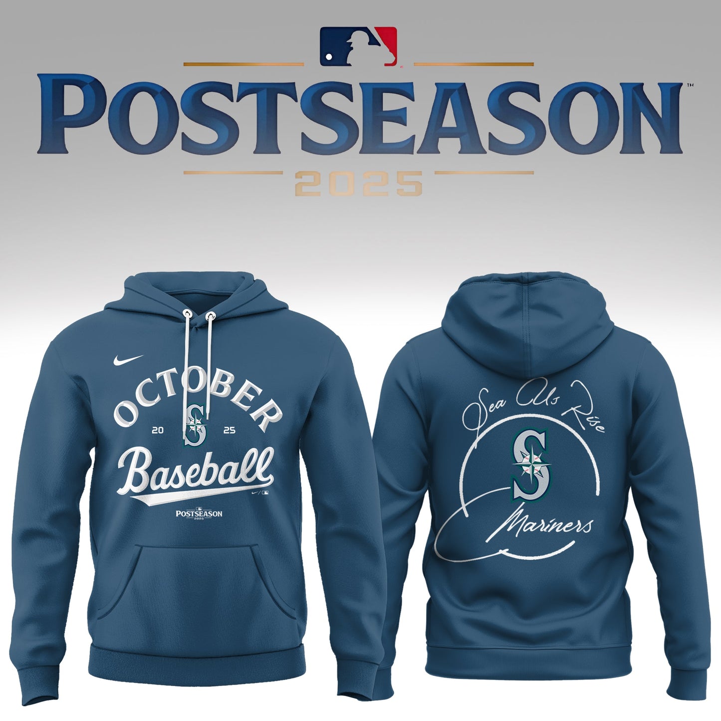 Seattle Mariners 2025 AL West Division Champions Limited Edition Hoodie