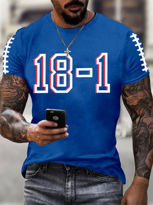 Men's New York Football Short Sleeves T-shirt