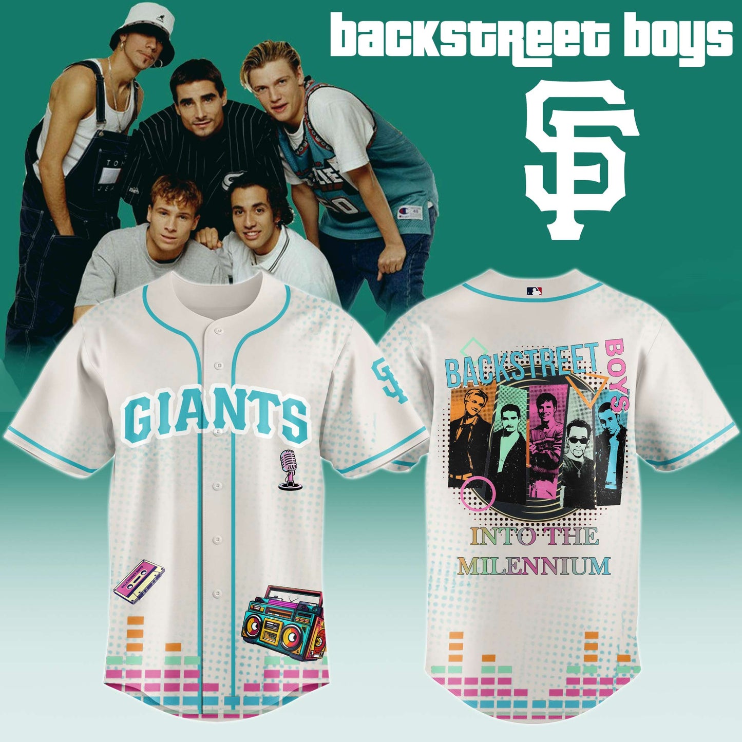 SF “Into the Millennium” Retro Remix Baseball Jersey