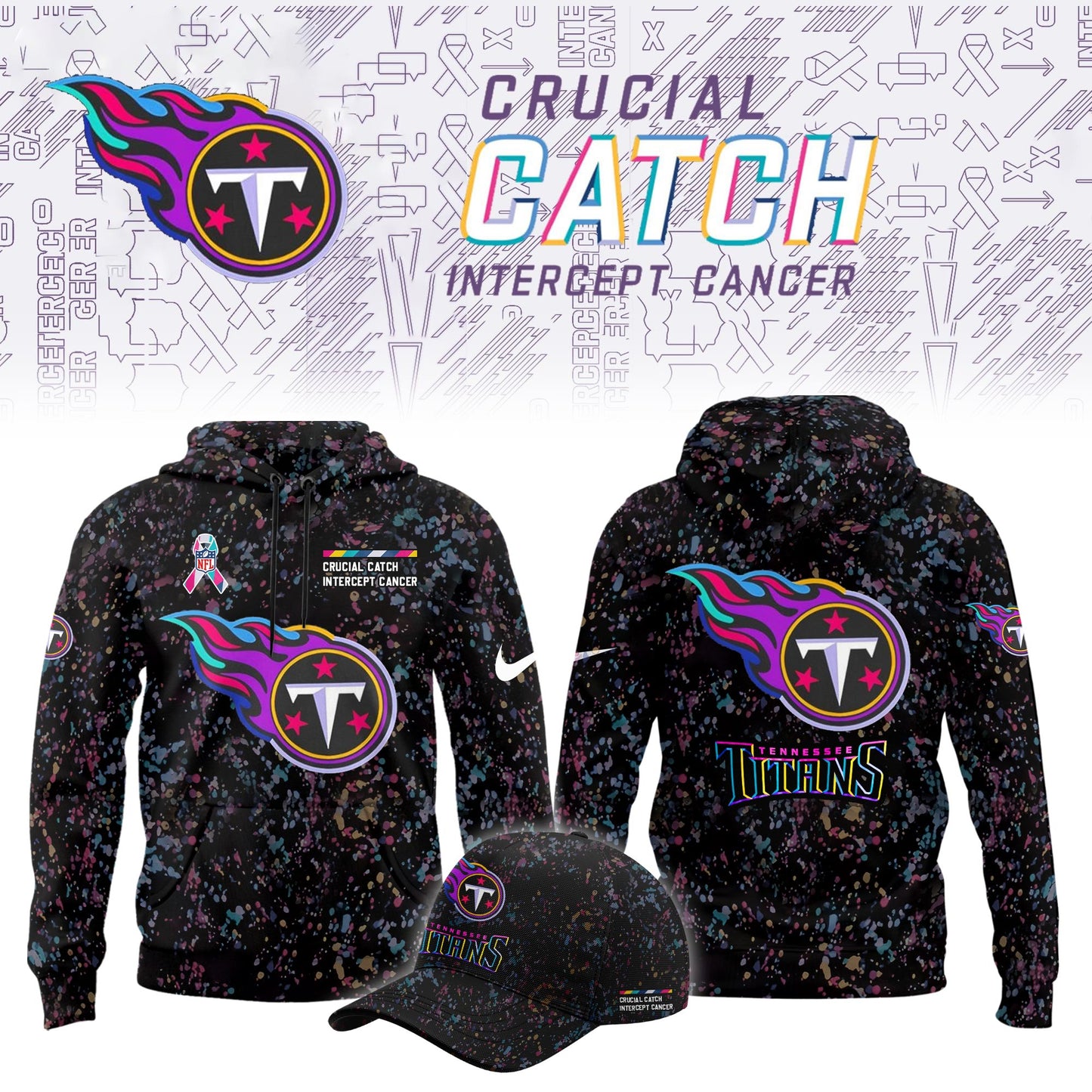 Tennessee Titans Crucial Catch Limited Hoodie