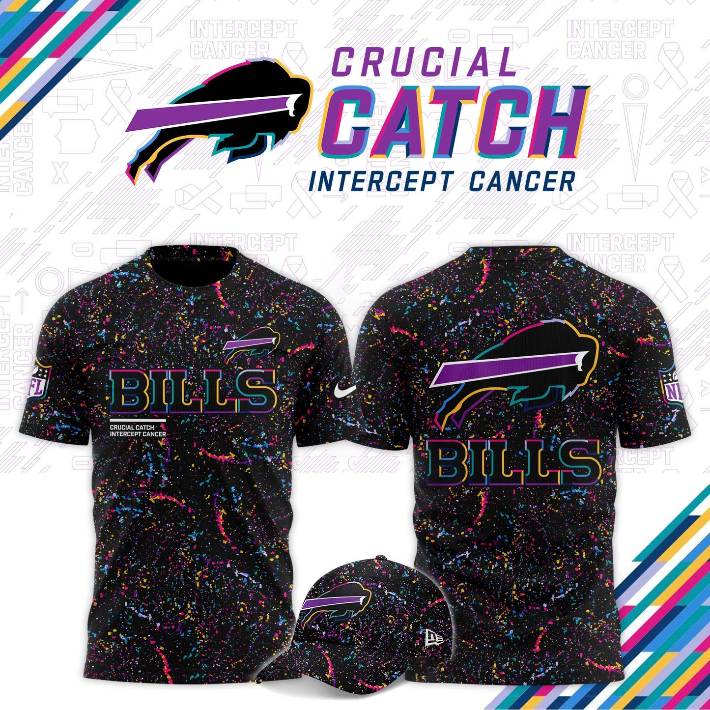 Buffalo Bills Crucial Catch 2025 Limited T-Shirt