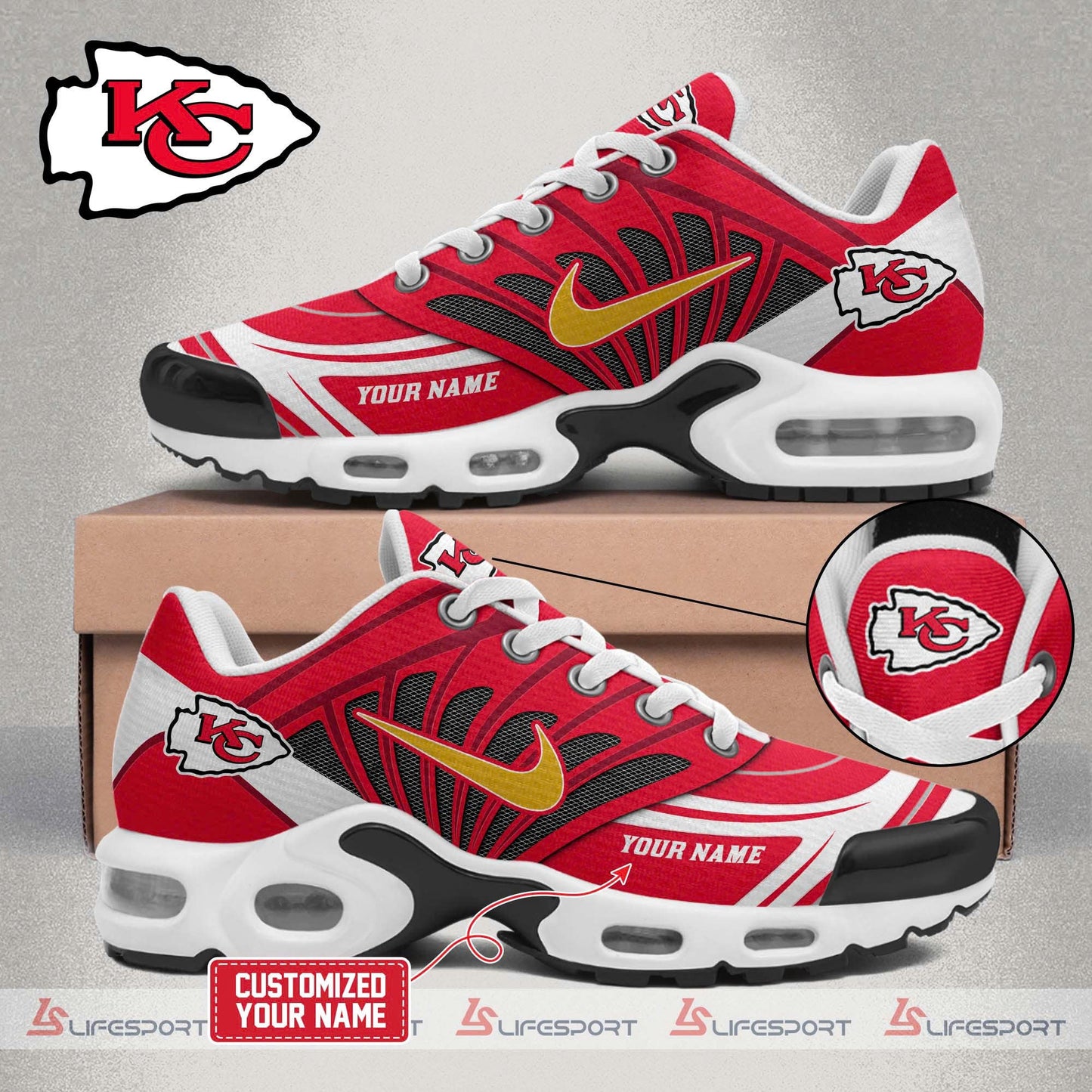 Special Edition Kansas City Chiefs 2025 New Shoes