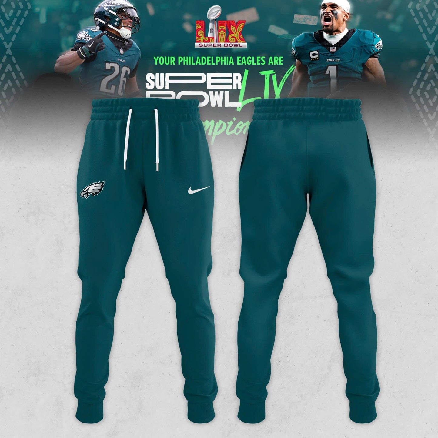 Limited Edition Philadelphia Eagles Super Bowl LIX Champions 2025 New TShirt