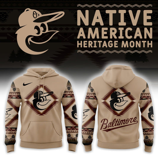 Baltimore Orioles America Native Edition Hoodie