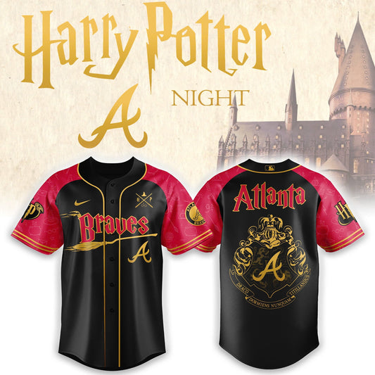Atlanta Braves x Harry Potter Night Heritage Jersey