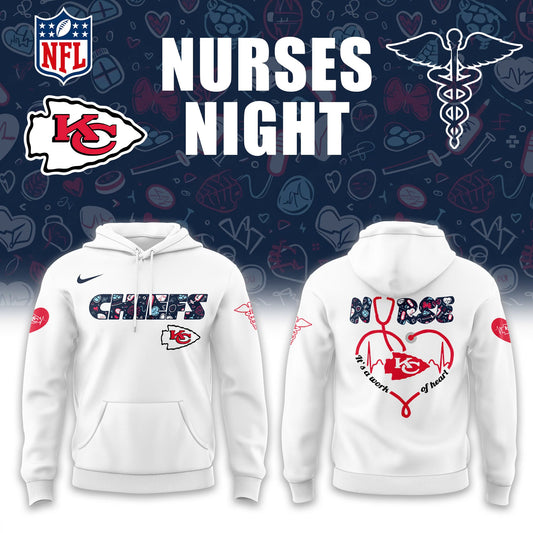 Kansas City Chiefs NURSES NIGHT Hoodie