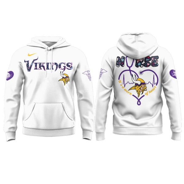 Minnesota Vikings Nurses Appreciation Hoodie