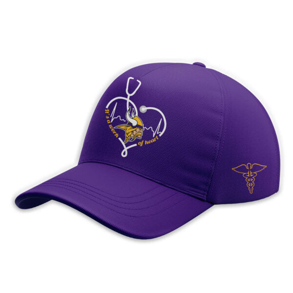 Minnesota Vikings Nurses Appreciation Purple Tshirt