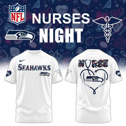 Seattle Seahawks NURSES NIGHT Combo Tshirt | Jogger | Cap V2