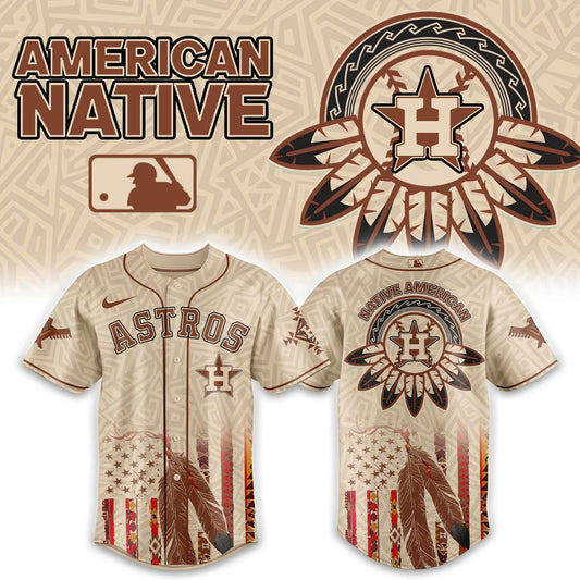 Houston Astros x Native American Heritage 2025 Baseball Jersey