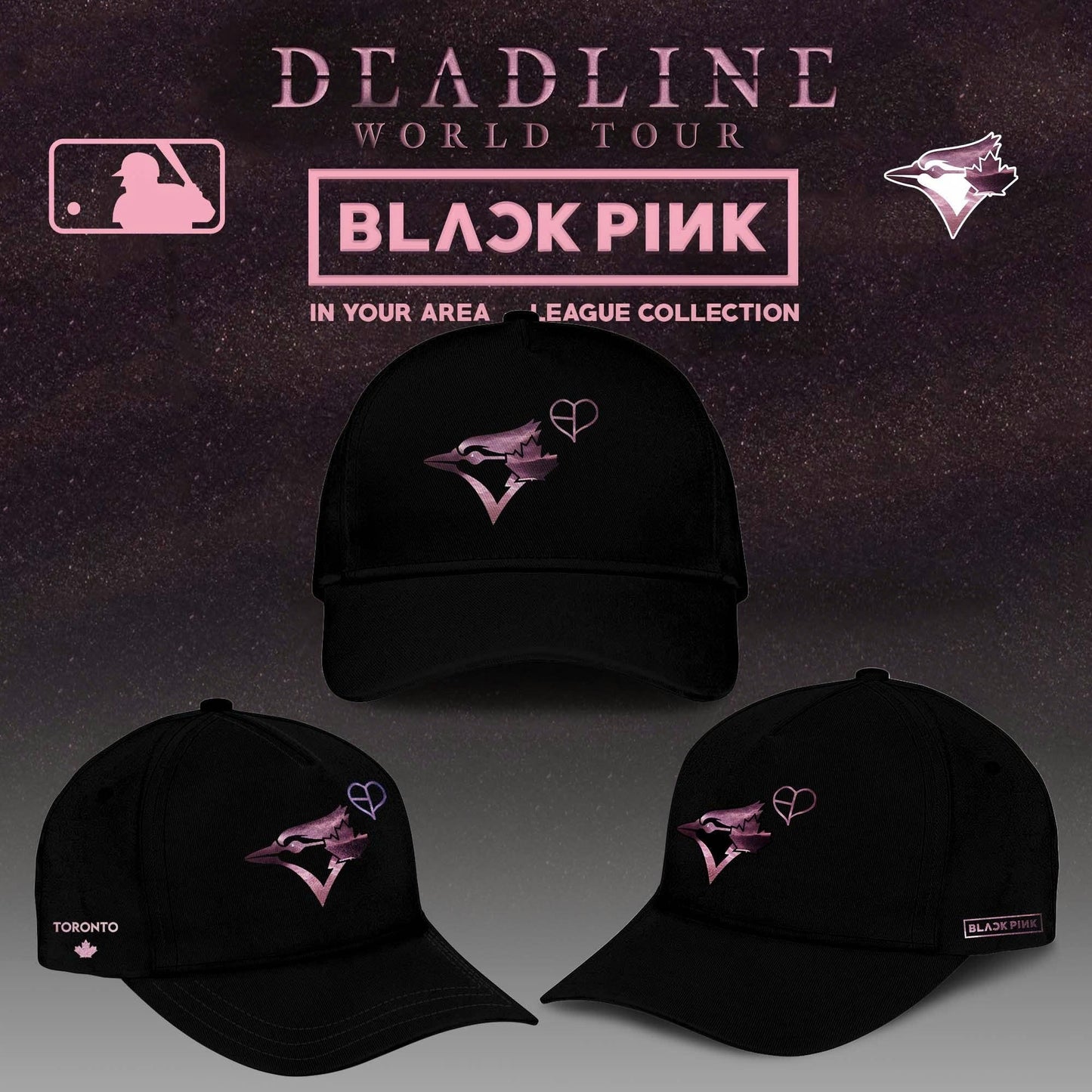Toronto Blue Jays x BLACKPINK 2025 World Tour Limited Edition Jersey