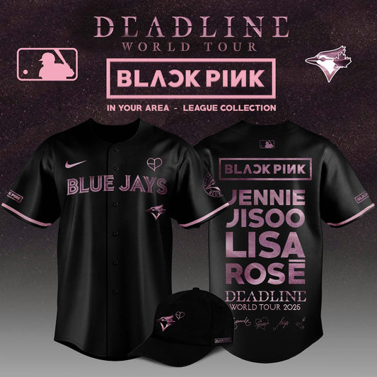 Toronto Blue Jays x BLACKPINK 2025 World Tour Limited Edition Jersey