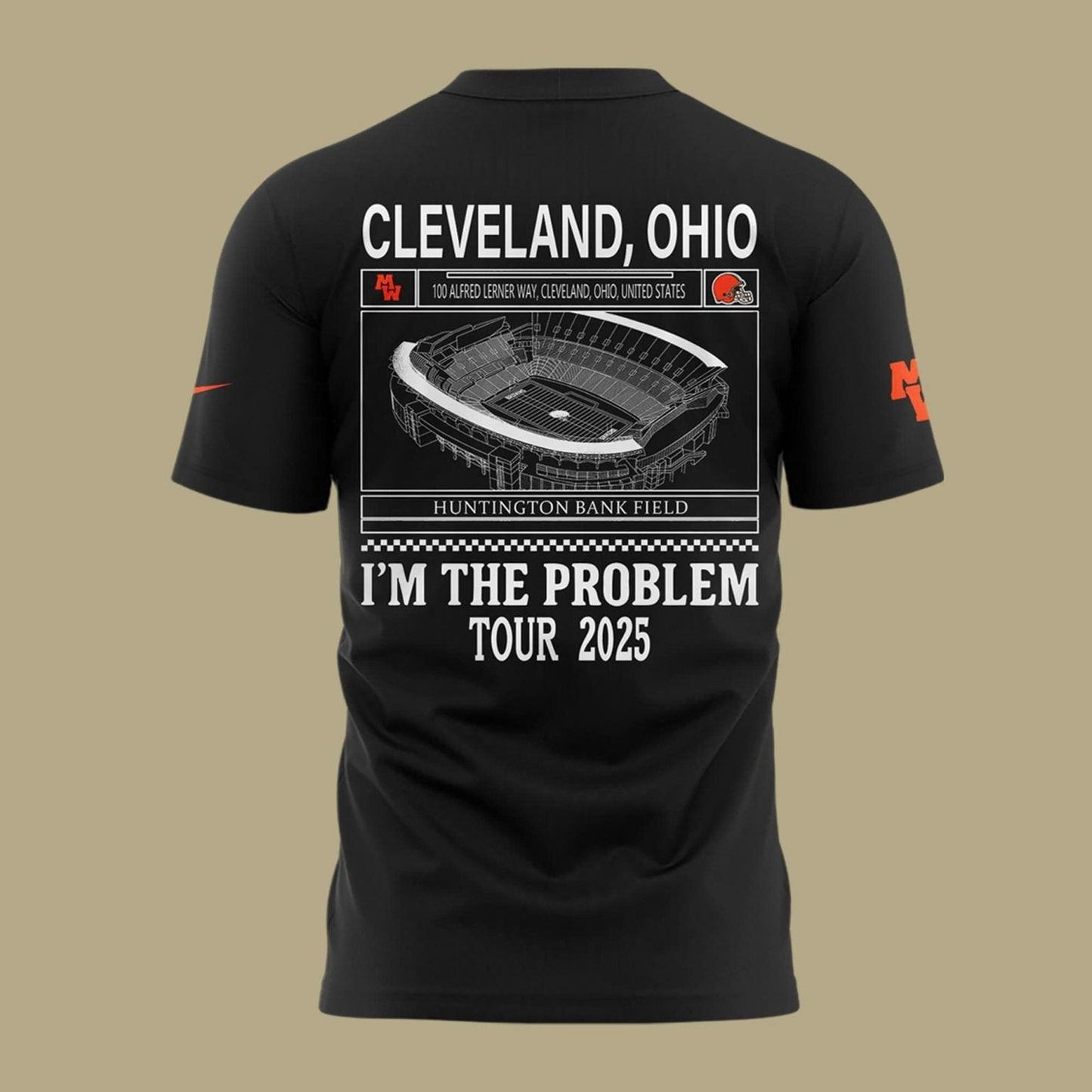 Exclusive Morgan Wallen x Cleveland Browns T-Shirt 2025 For Fans!