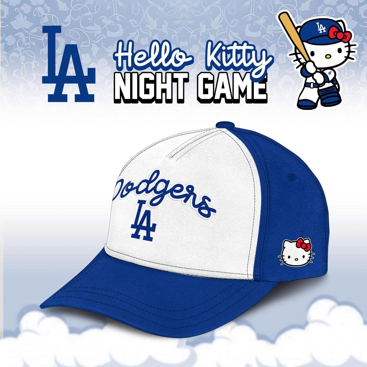 Los Angeles Dodgers MLB x Hello Kitty Night Game Limited Edition Jersey 2025