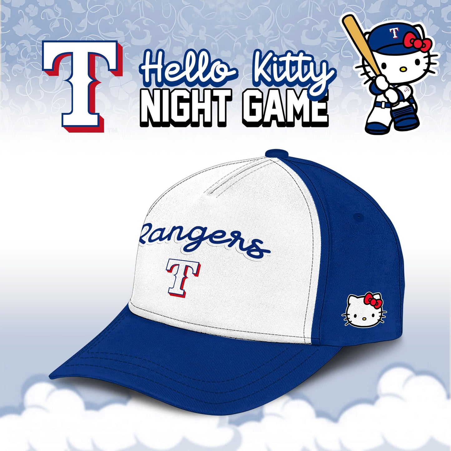 Texas Rangers MLB x Hello Kitty And Friends Night Game Limited Edition Jersey 2025