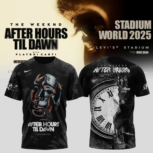 Houston Astros x After Hours Til Dawn 2025 – The Weeknd Shirt