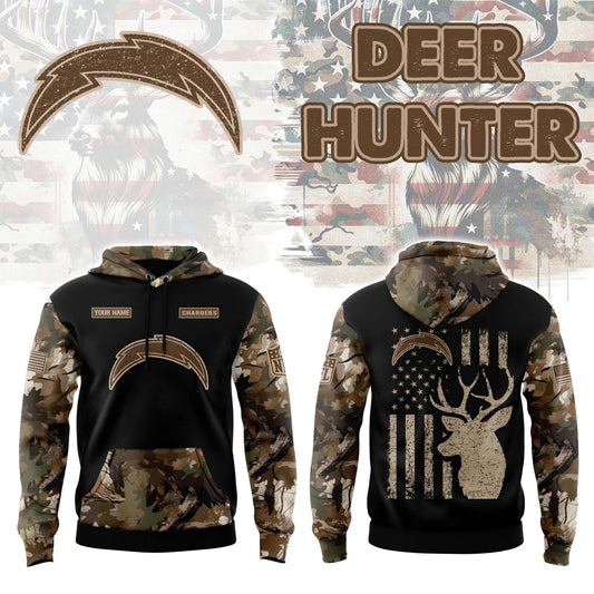 Los Angeles Chargers x Hunting Fleece Combo Hoodie | Jogger | Cap