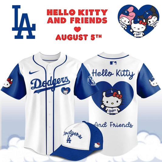 Los Angeles Dodgers MLB x Hello Kitty Night Game Limited Edition Jersey 2025