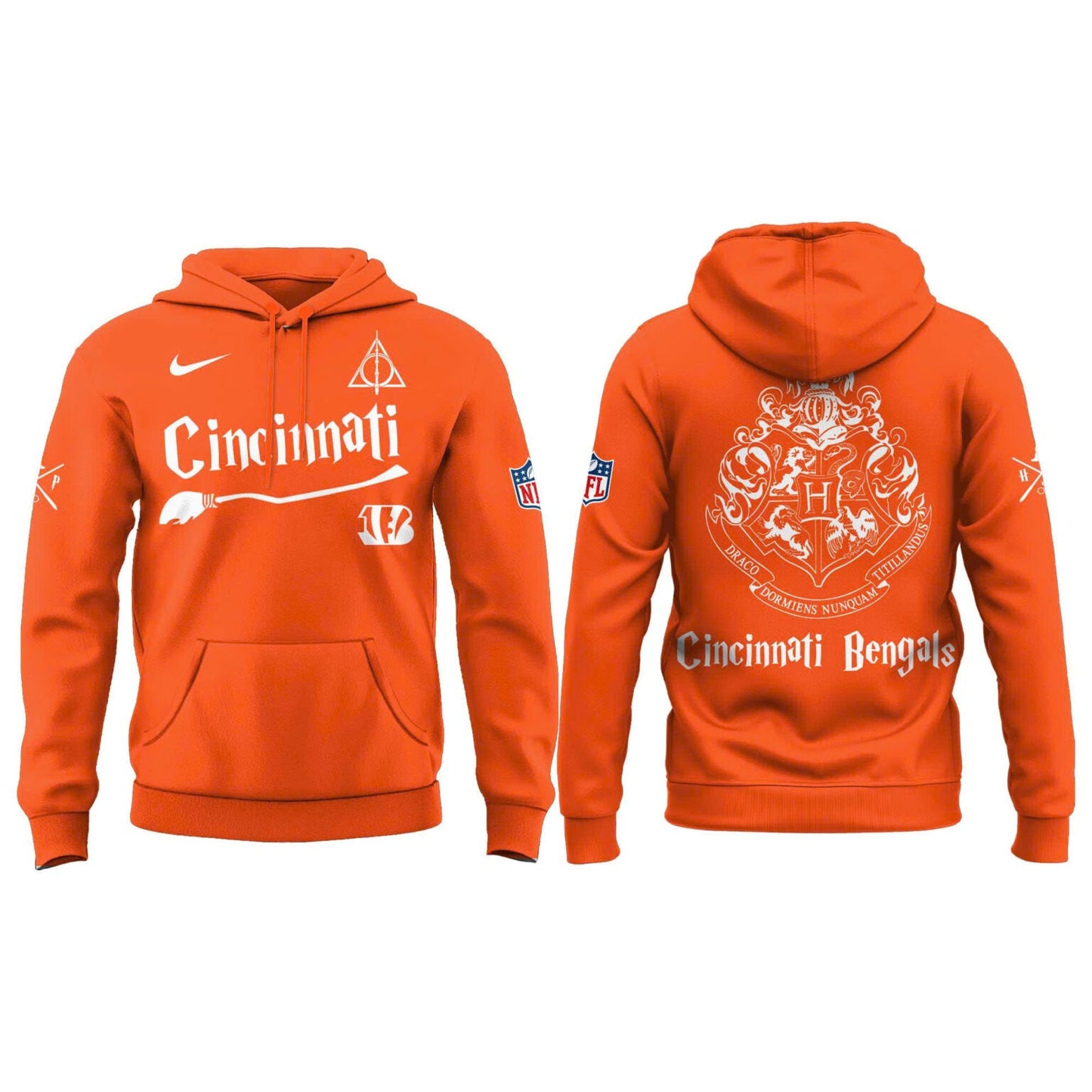 Cincinnati Bengals Harry Potter 2025 Combo Hoodie
