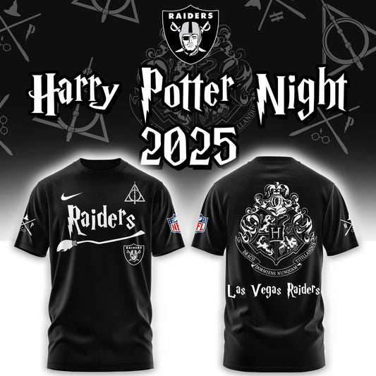 Las Vegas Raiders Harry Potter 2025 Combo Tshirt