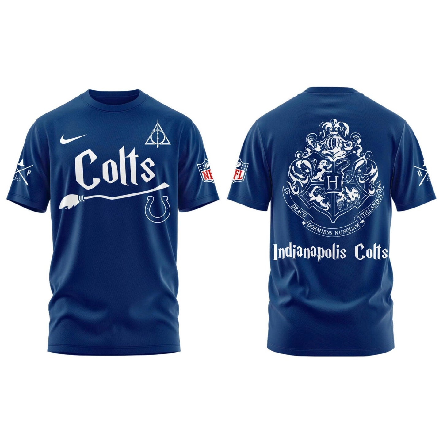 Indianapolis Colts Harry Potter 2025 Combo Tshirt