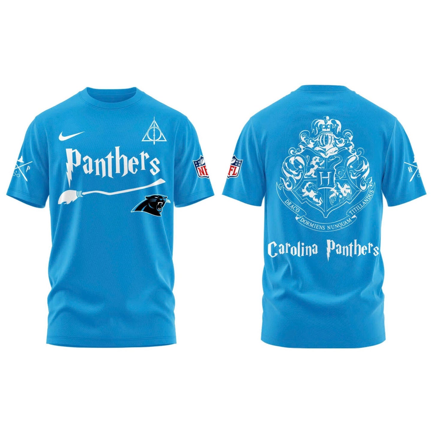 Carolina Panthers Harry Potter 2025 Combo Tshirt