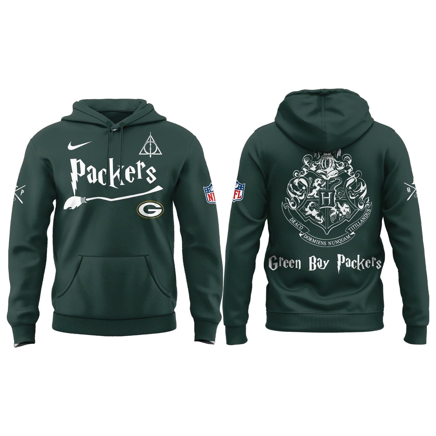 Green Bay Packers Harry Potter 2025 Combo Hoodie