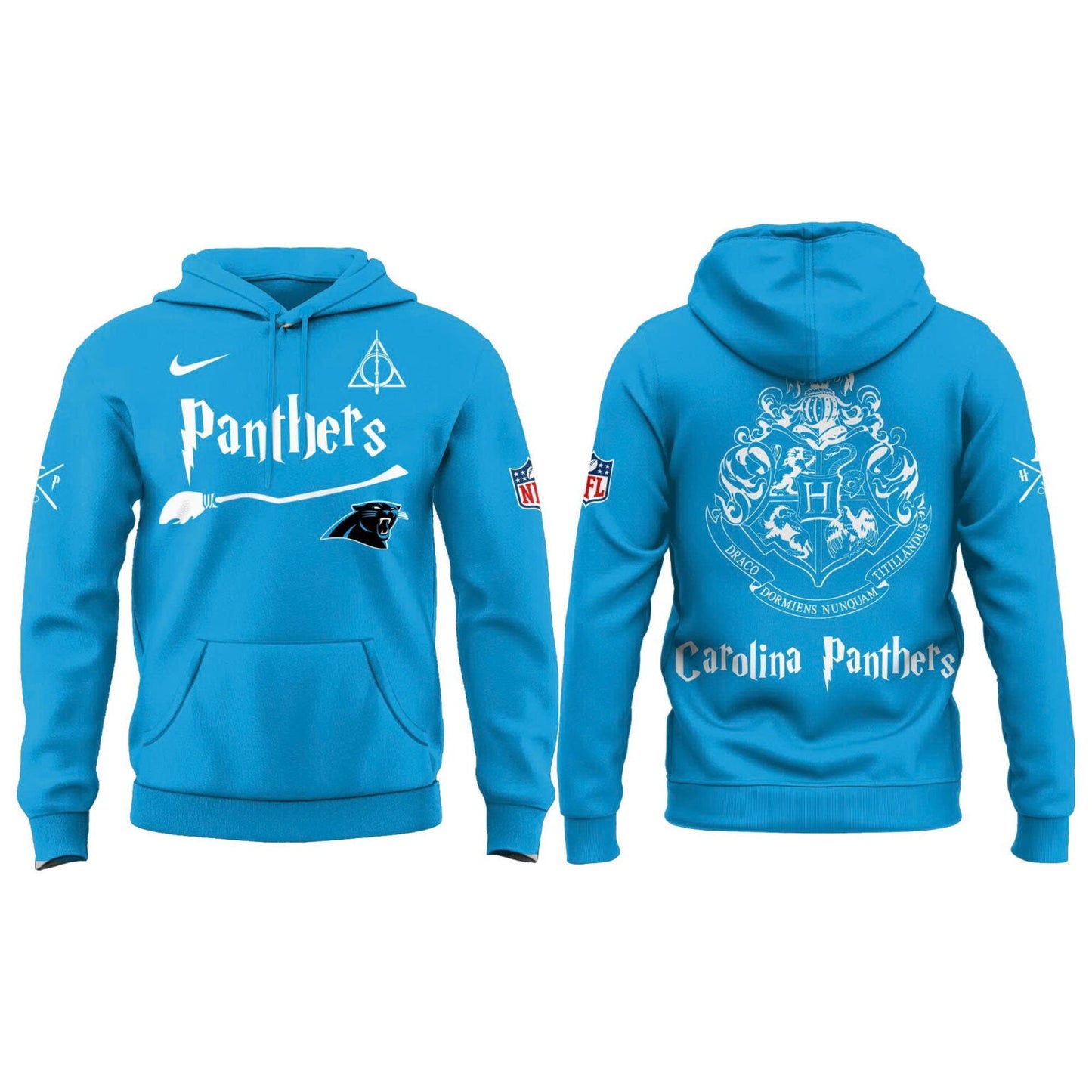 Carolina Panthers Harry Potter 2025 Combo Hoodie