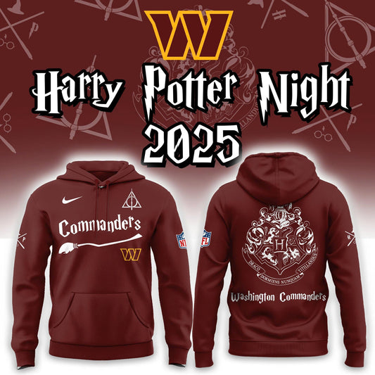 Washington Commanders Harry Potter 2025 Combo Hoodie
