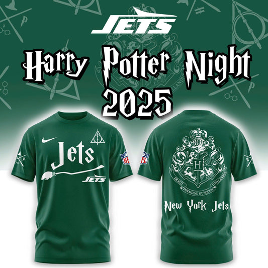 New York Jets Harry Potter 2025 Combo Tshirt