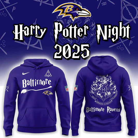 Baltimore Ravens Harry Potter 2025 Combo Hoodie