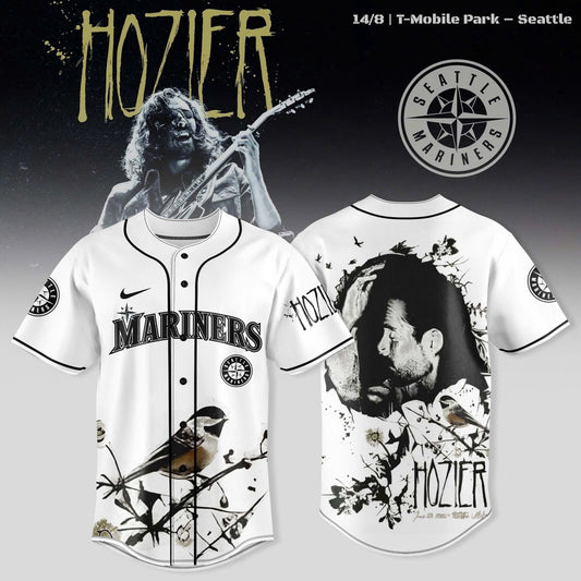 Seattle Mariners x 2025 Hozier Unreal Unearth Tour Jersey