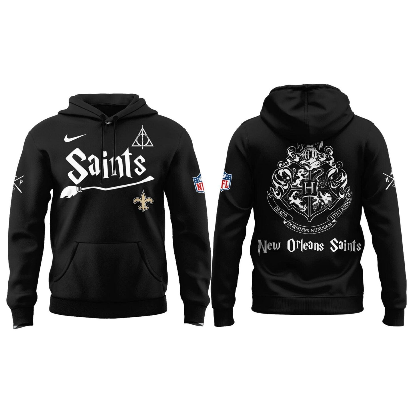 New Orleans Saints Harry Potter 2025 Combo Hoodie