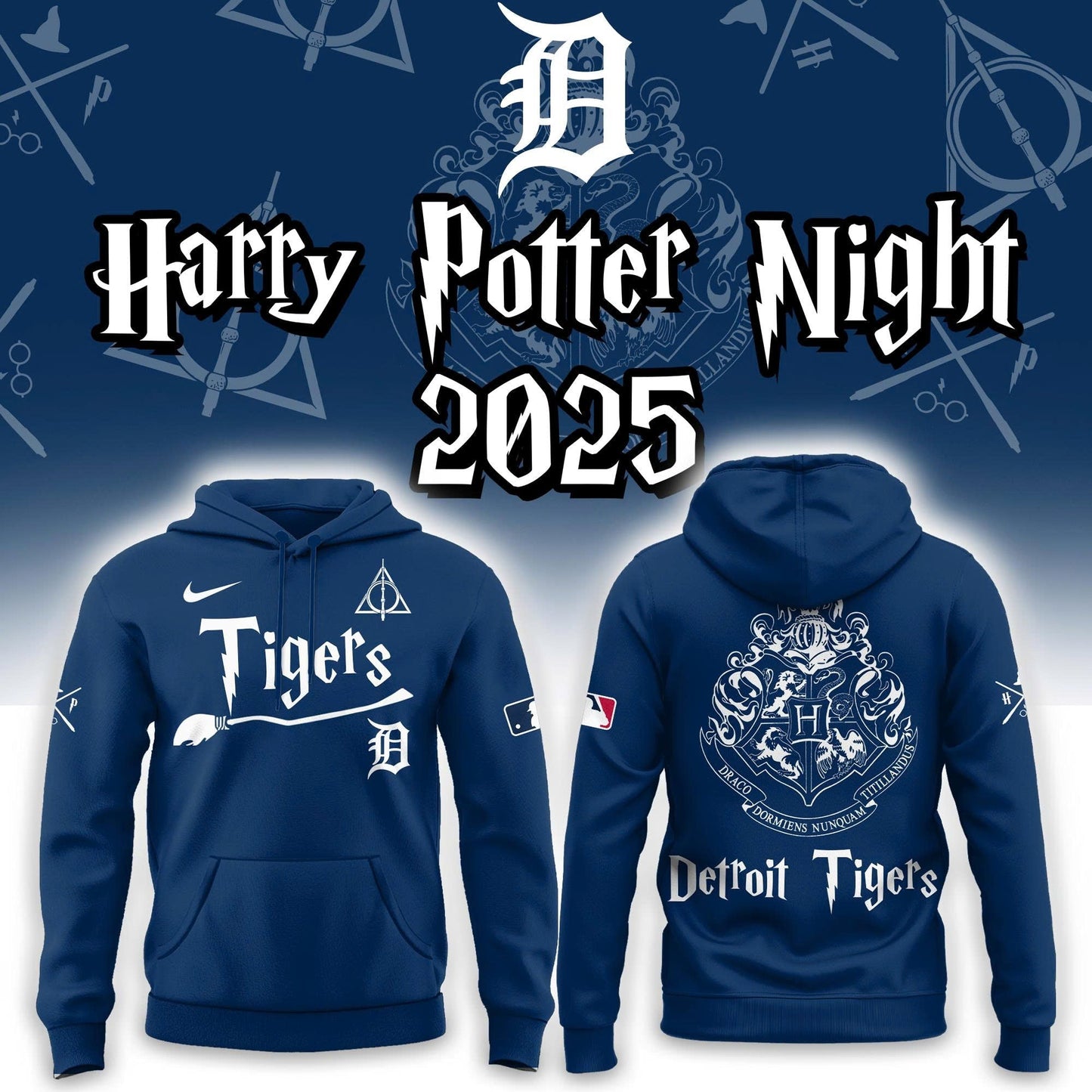 Detroit Tigers x Harry Potter Hoodie