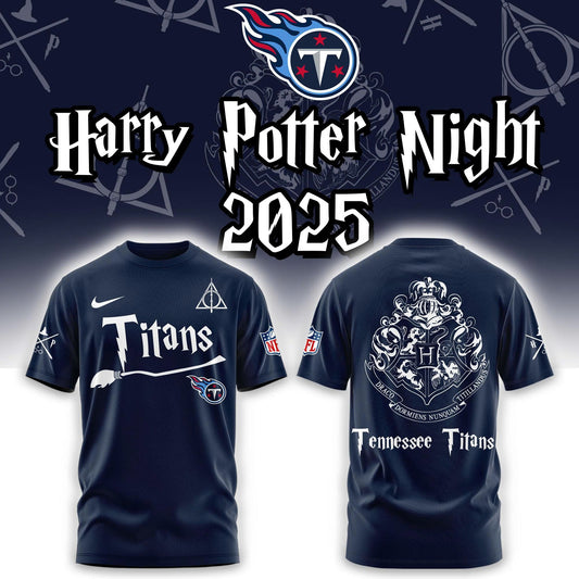 Tennessee Titans Harry Potter 2025 Combo Tshirt