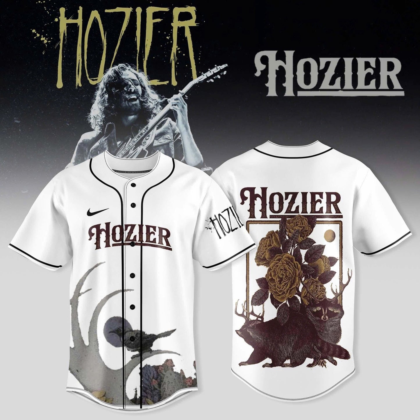 Seattle Mariners x 2025 Hozier Unreal Unearth Tour Jersey