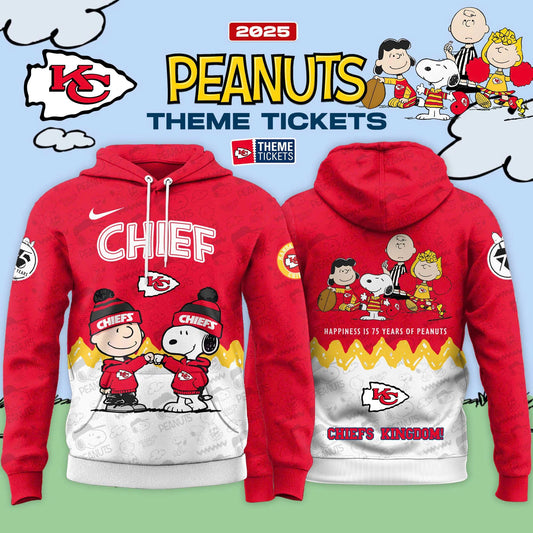 Kansas City Chiefs x Peanuts Limited Editions 2025 Hoodie