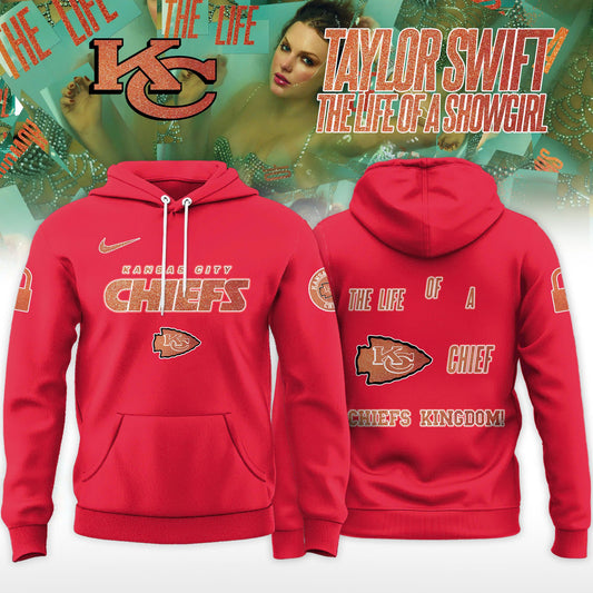 Kansas City Chiefs x Taylor Swift “Orange Era” Limited Editions 2025 Hoodie
