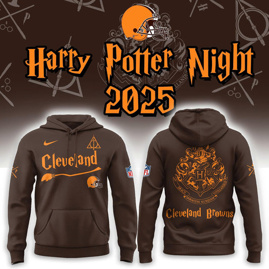 Cleveland Browns Harry Potter 2025 Combo Hoodie