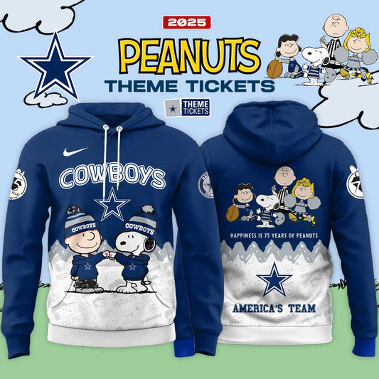 Dallas Cowboys x Peanuts Limited Editions 2025 Hoodie